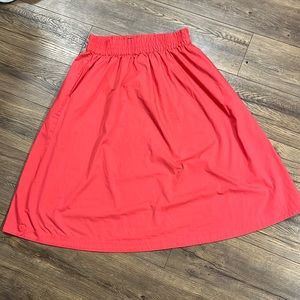 Gap midi cotton skirt